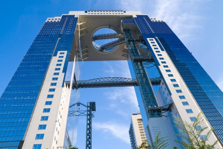 Umeda Sky Building in Osaka, Japan