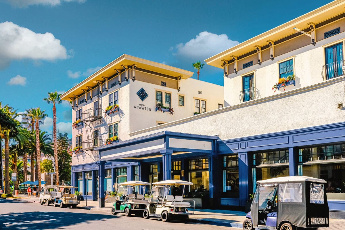 Hotel Atwater is one of the nicest places to stay on Catalina Island