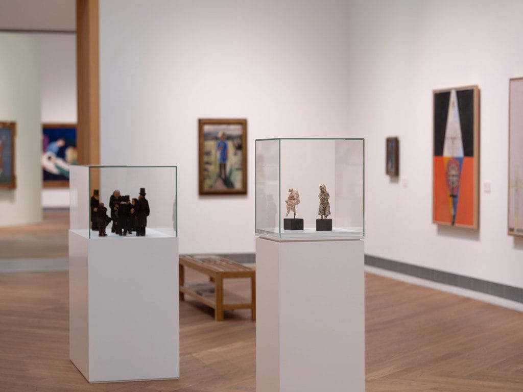 Art Displays inside Moderna Museet in Stockholm, Sweden.