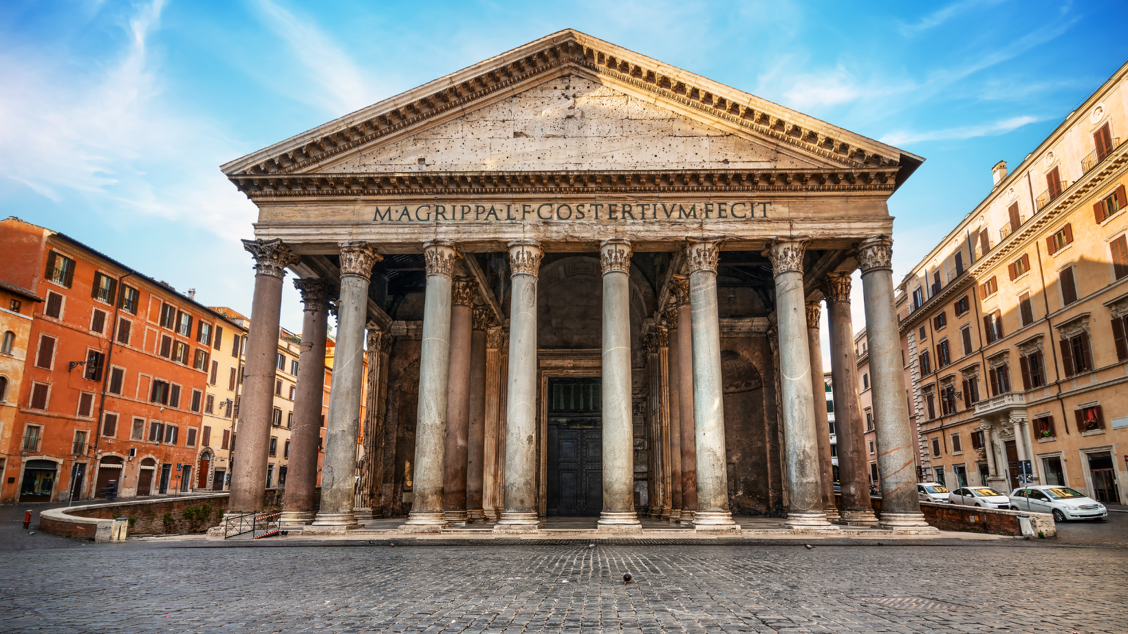 The font of the Pantheon in Centro Storico in Rome