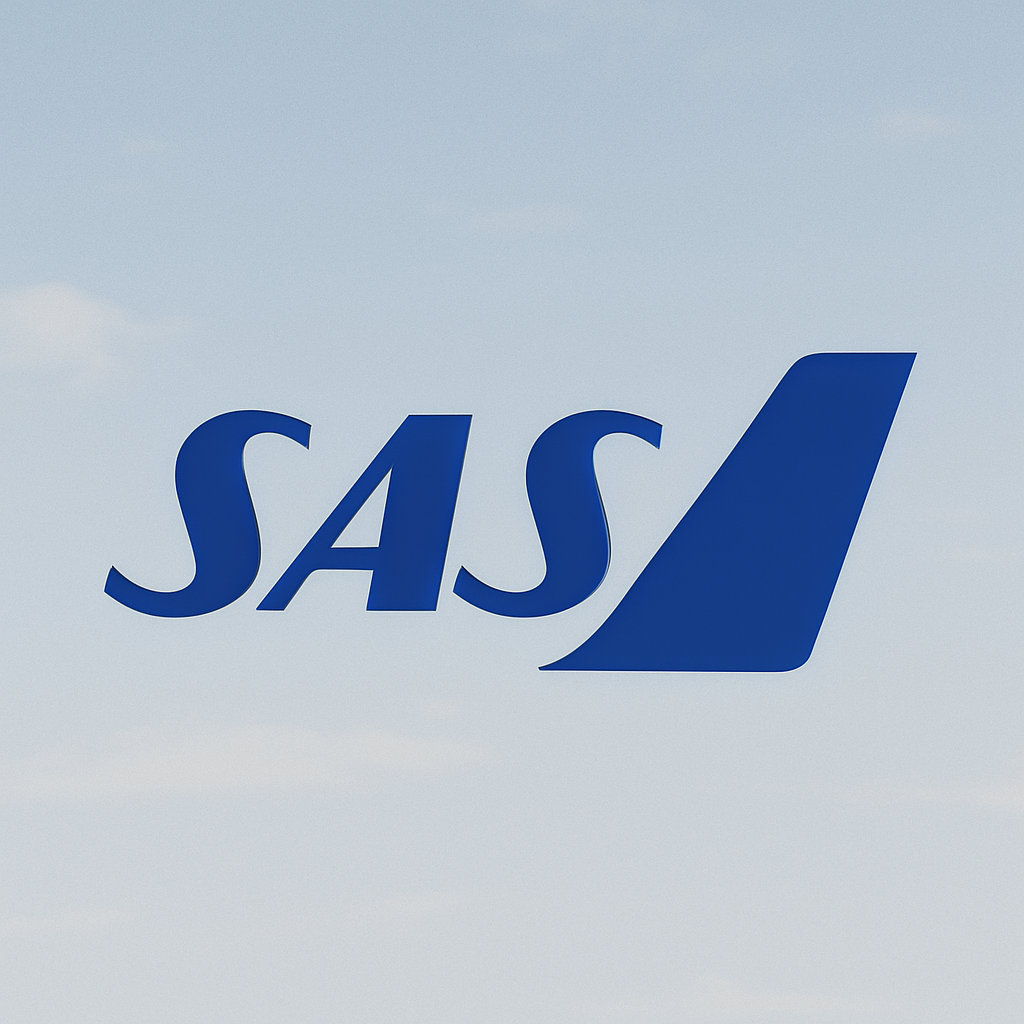 SAS Scandinavian Airlines Logo.