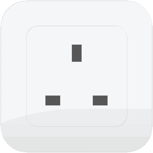 Illustration showing a Type G electrical outlets for visitors to know what type of outlets they need to prepare for when visiting Dublin, Ireland.