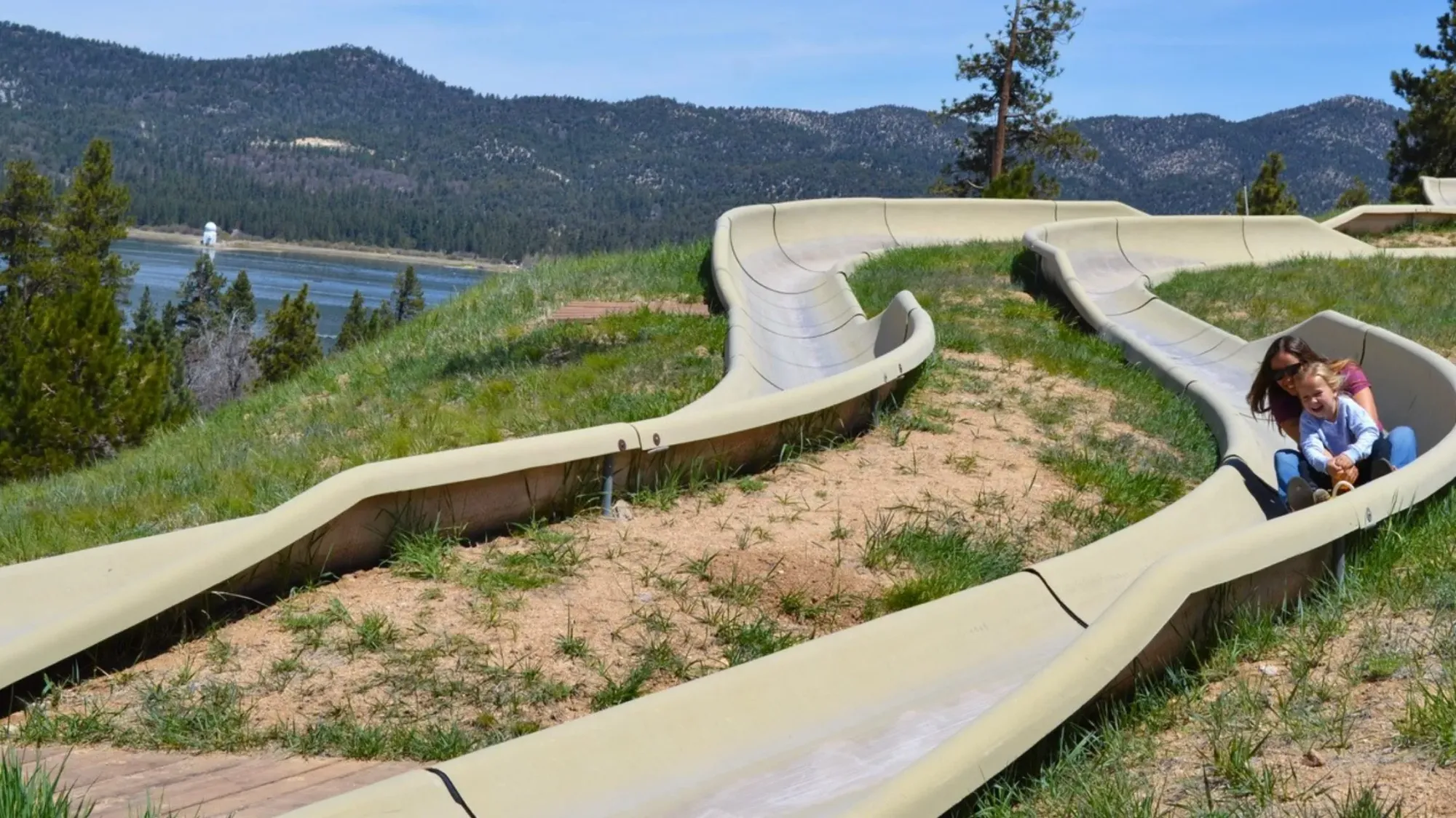 Alpine Slide at Magic Mountain Big Bear
