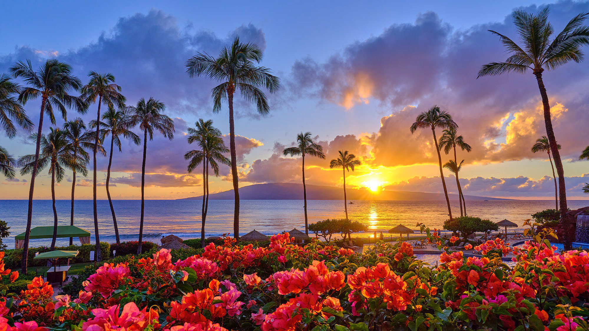 Kaanapali Beach - Sunset in Maui