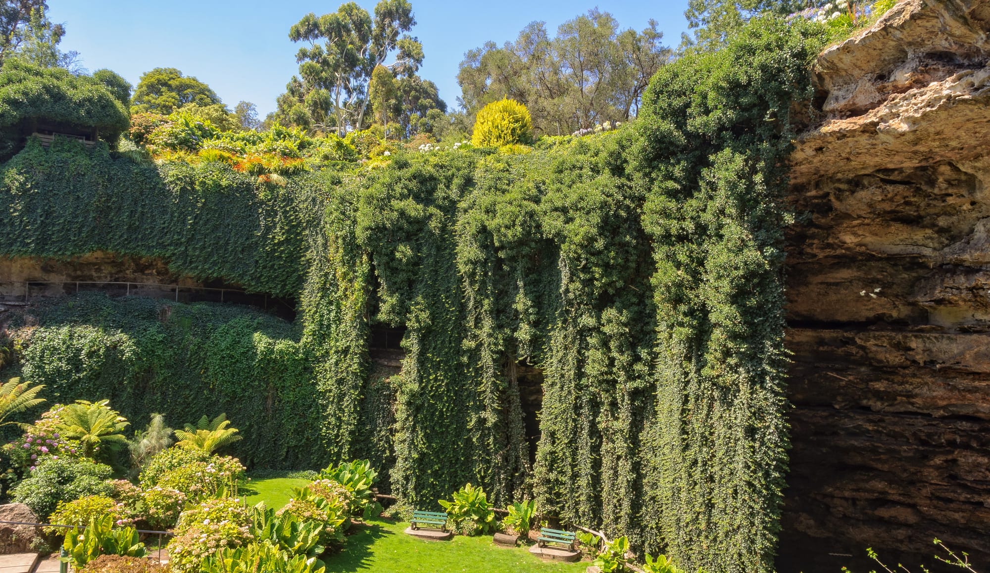 Umpherston Sinkhole and Sunken Garden - Australia 