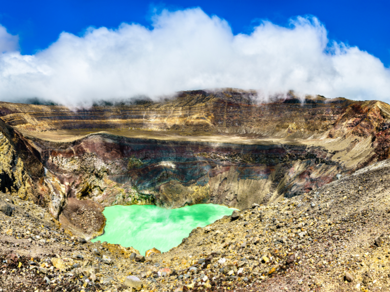 Ilamatepec Volcano in El Salvador