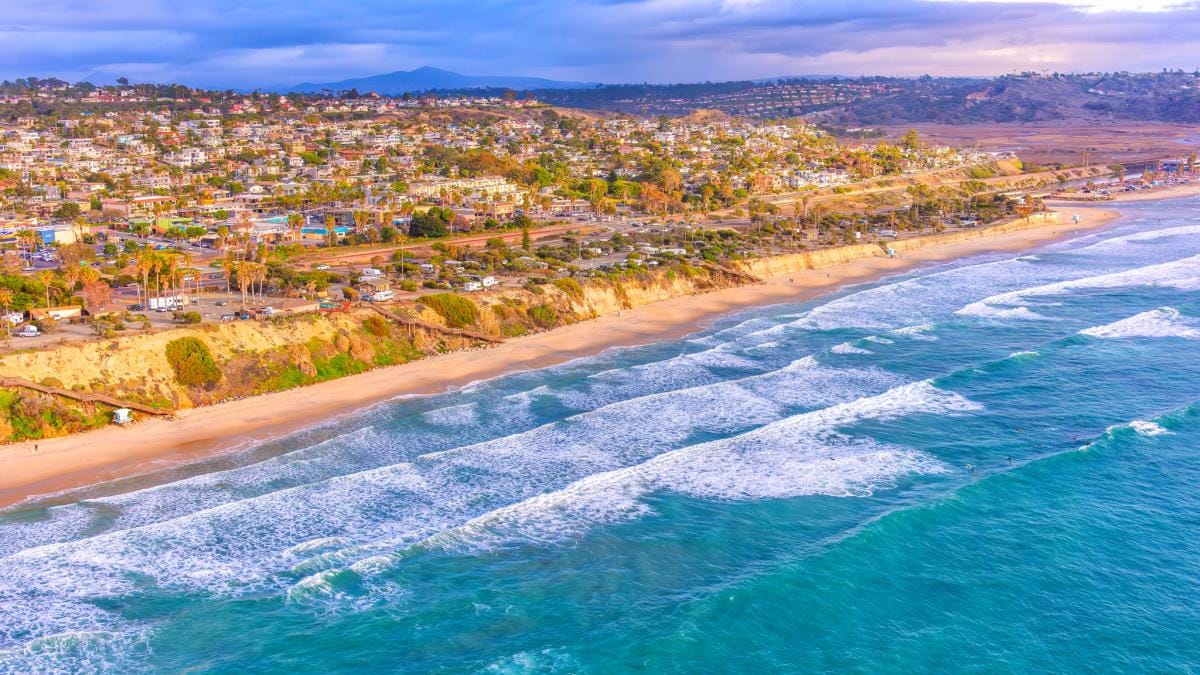Cardiff State Beach San Diego.
