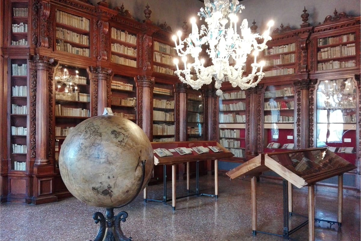 Inside Museo Correr in Venice, Italy.