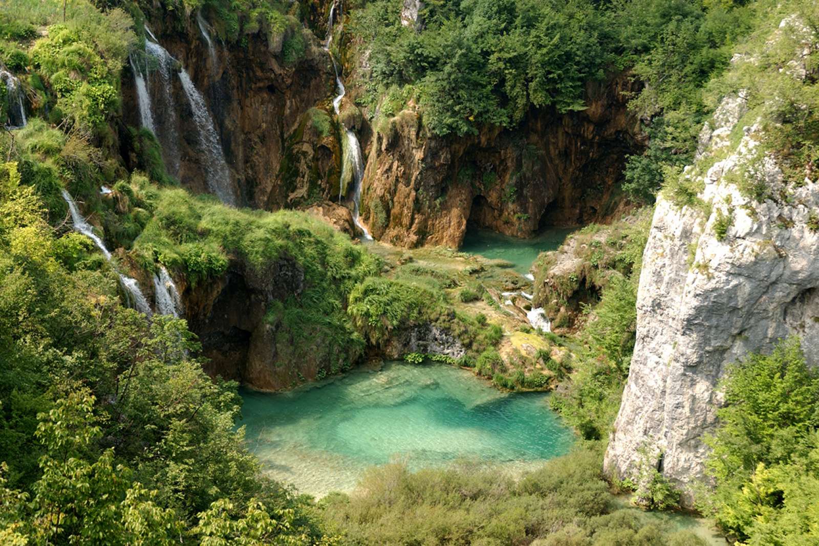 Paklenica National Park waterfalls in Croatia.