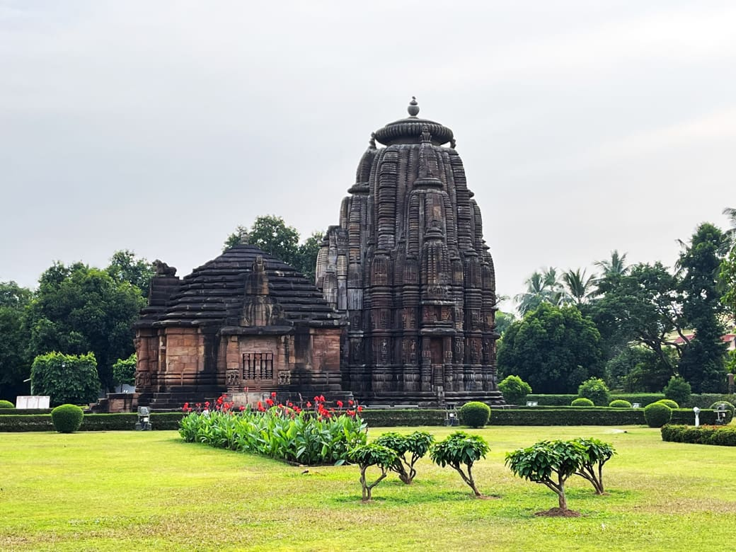 Ruins in the country of India.