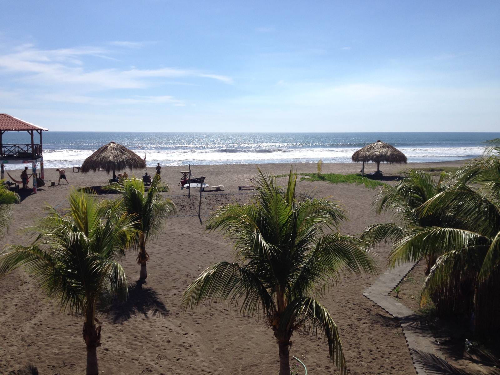 Ocean views of Las Peñitas, Nicaragua