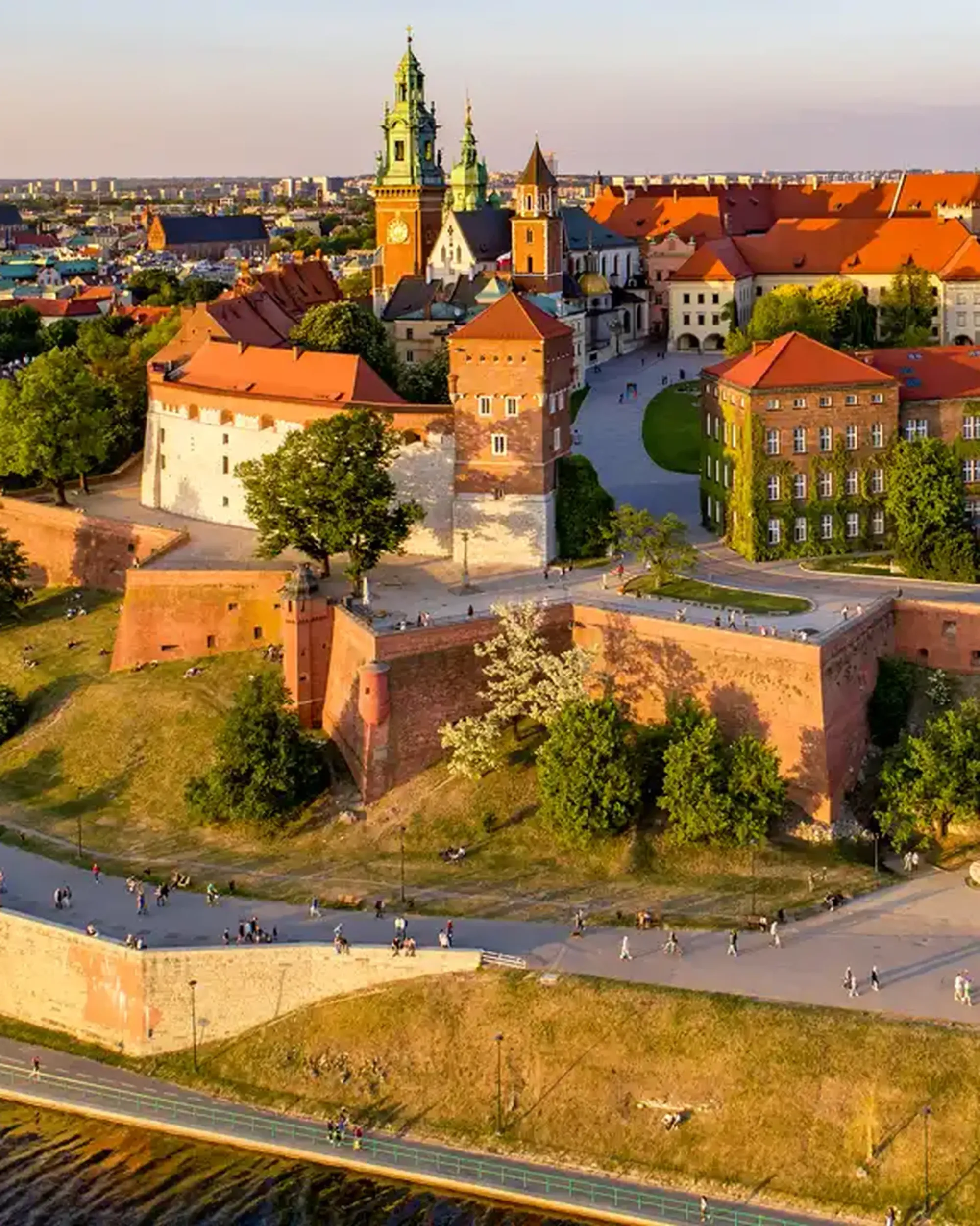 An old building that looks like a castle in Poland.