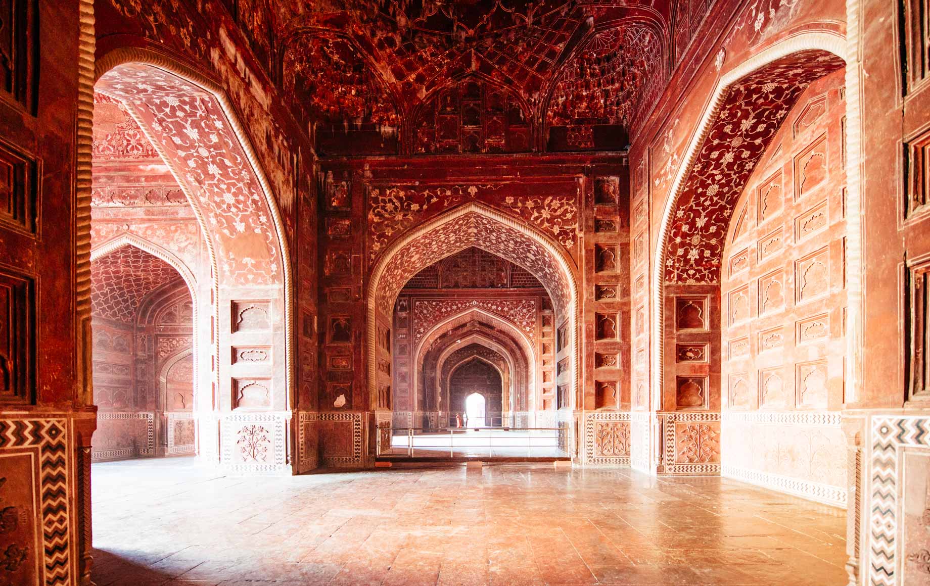 Beautiful architecture in Agra, India
