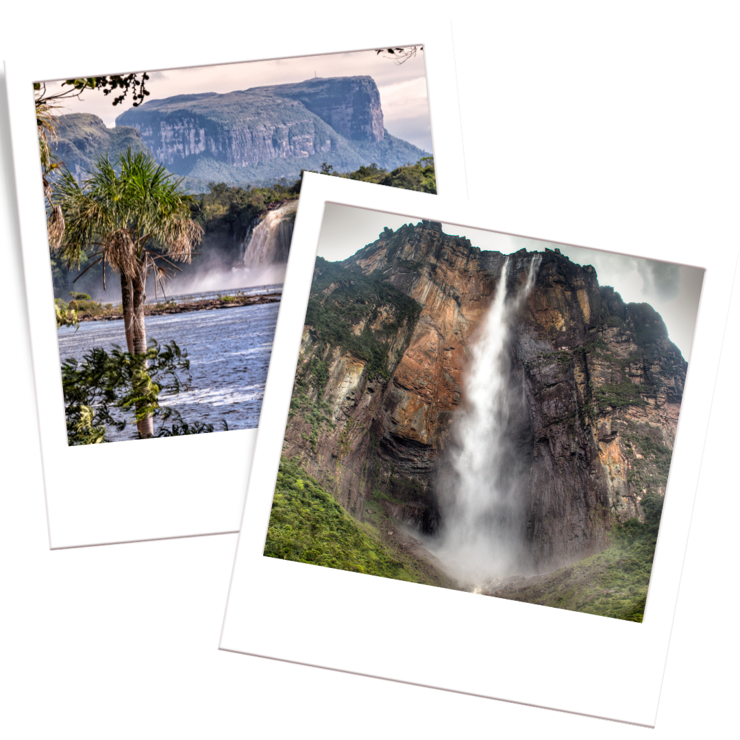 Angel Falls & Lagoon at Canaima National Park
