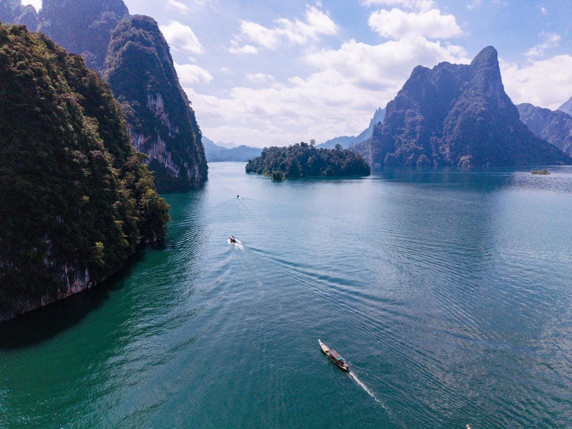 Cheow Lan Lake at Khao Sok National Park