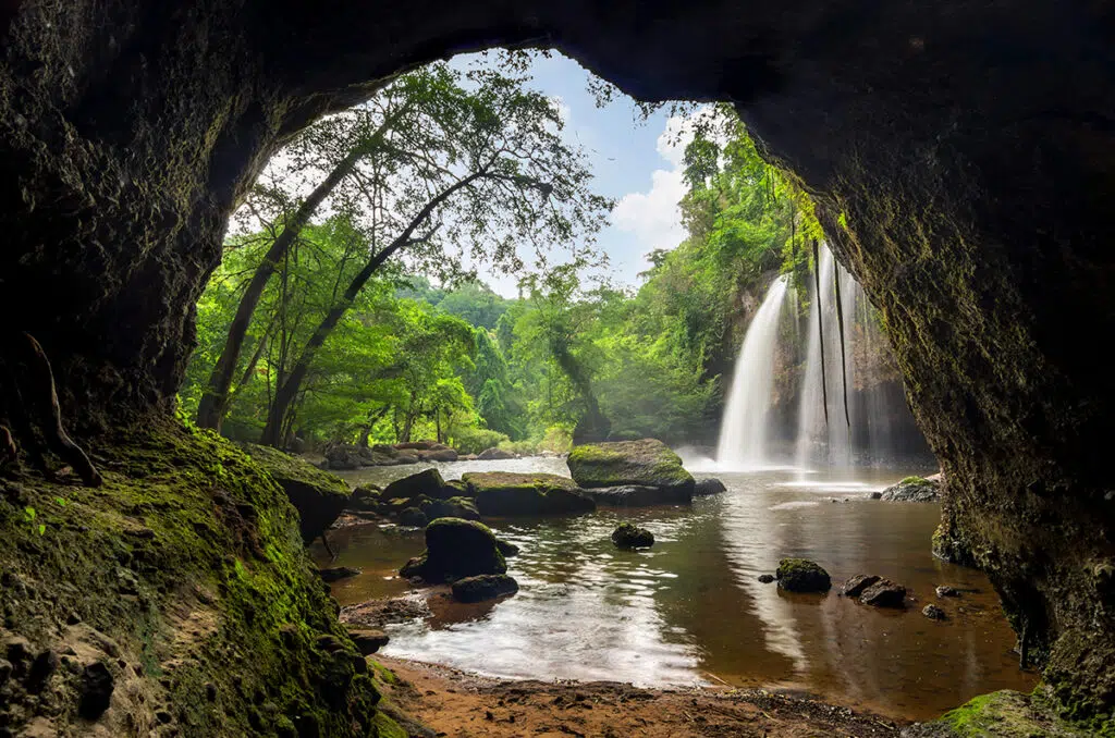 Khao Yai National Park Waterfall and cave
