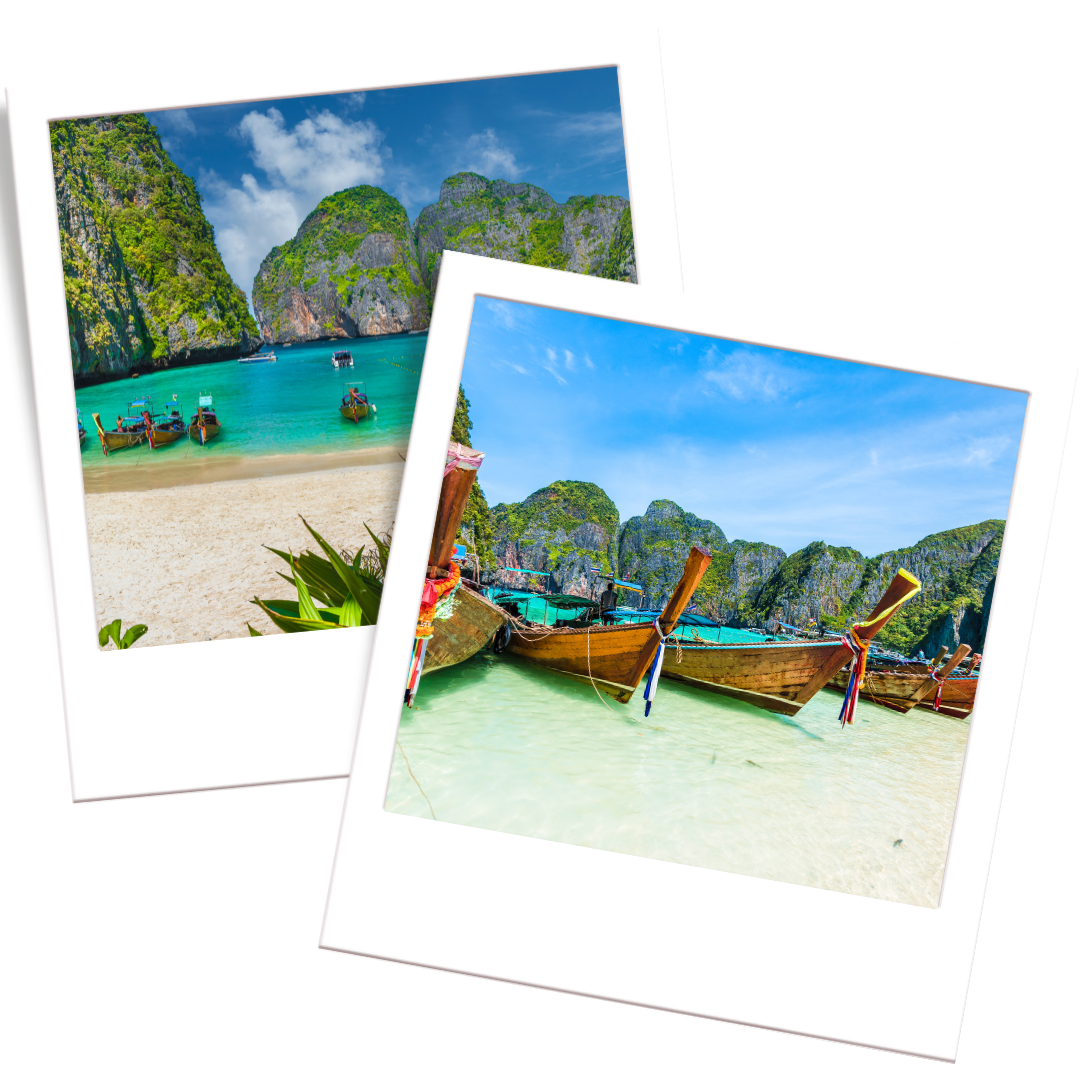 Phi Phi Islands longtail boats