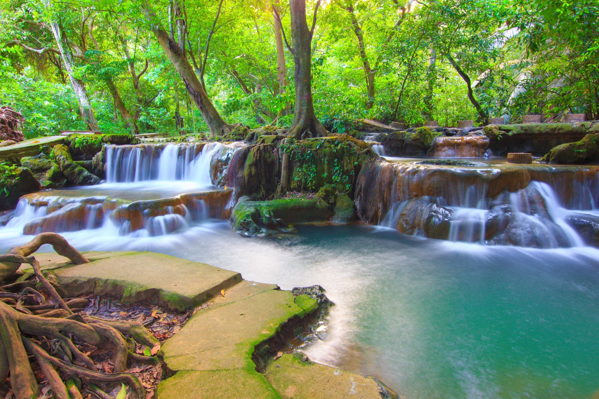 Than Bok Khorani National Park waterfalls