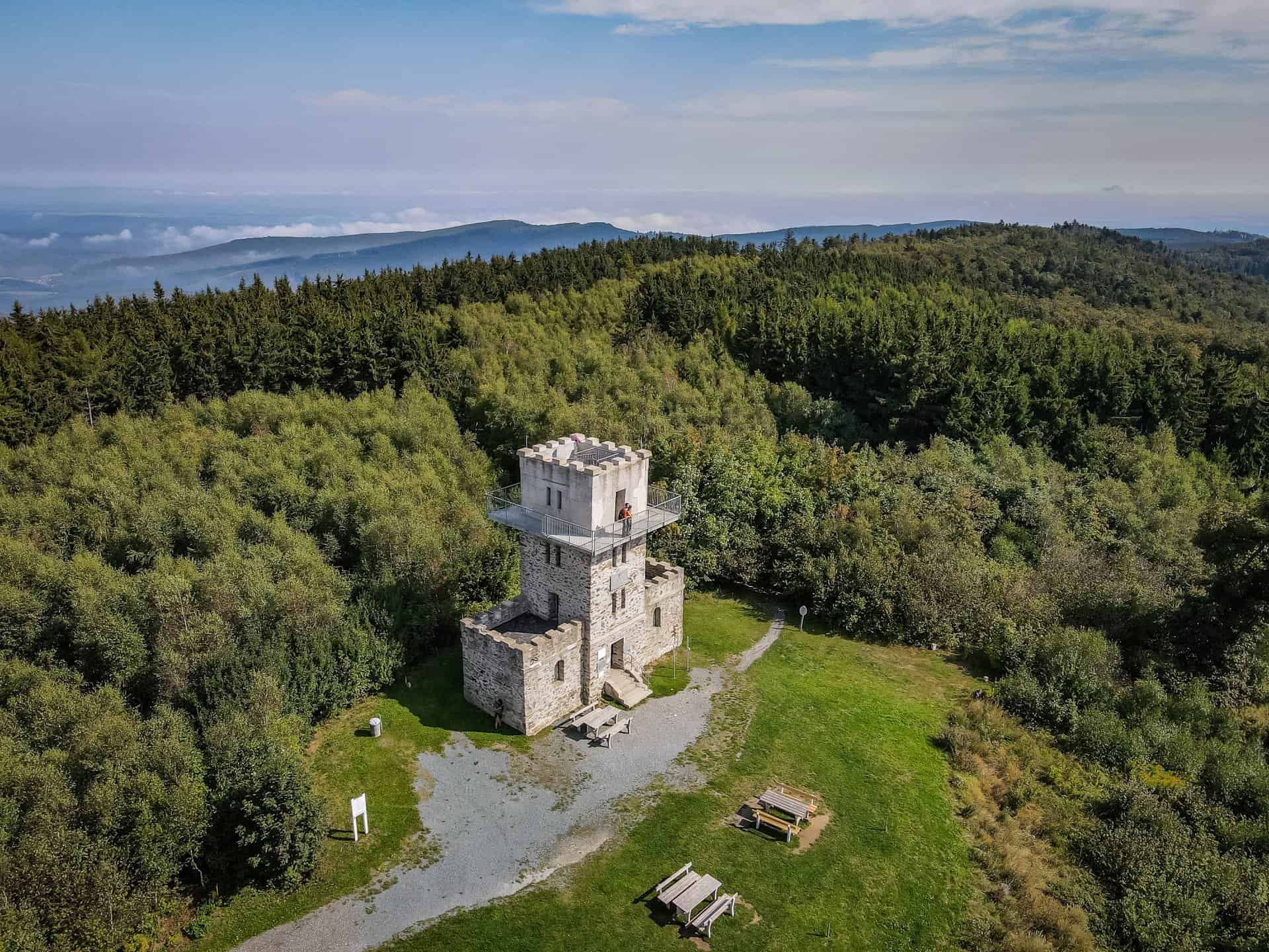 Írott-kő ariel view