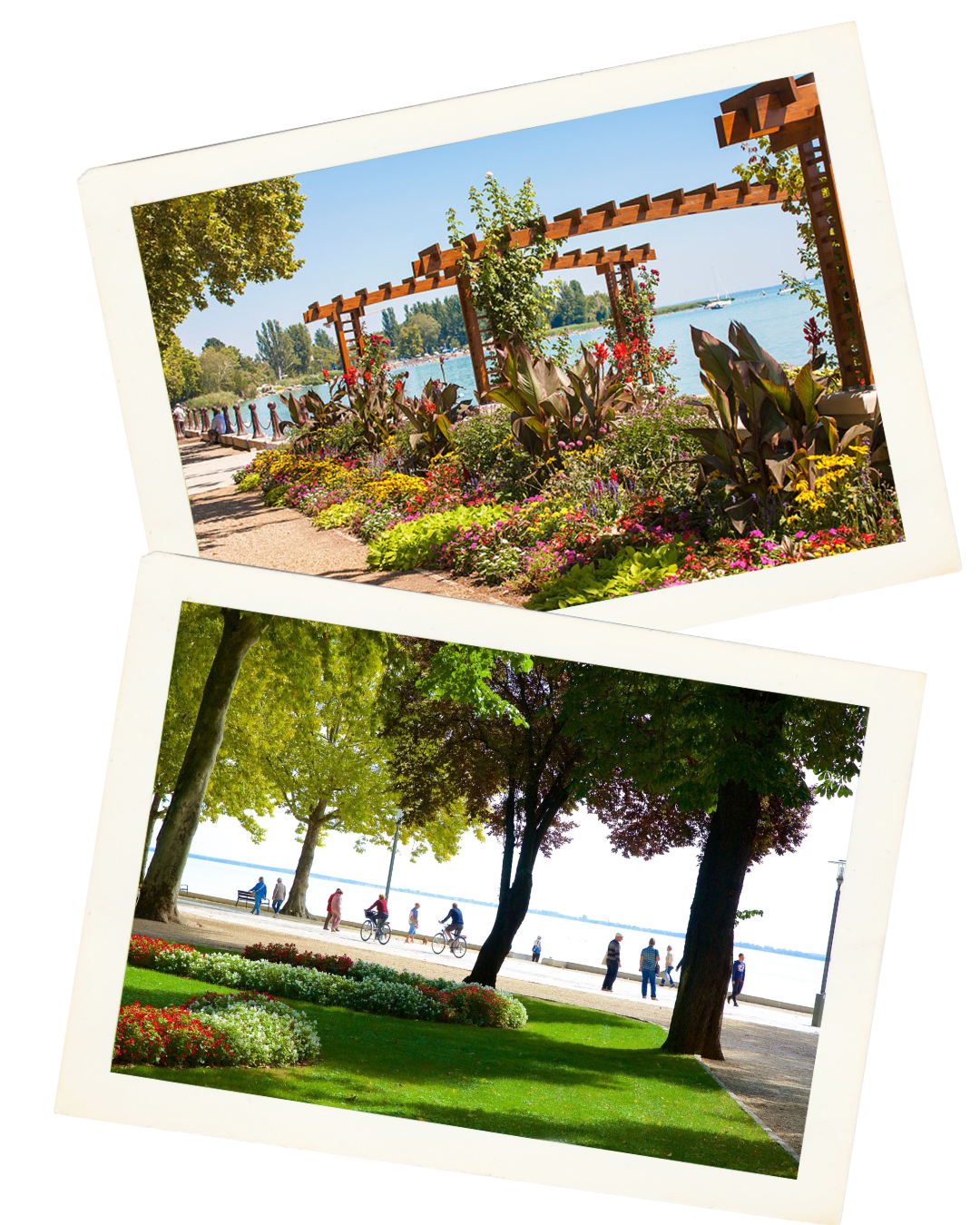 Balatonfüred promenade
