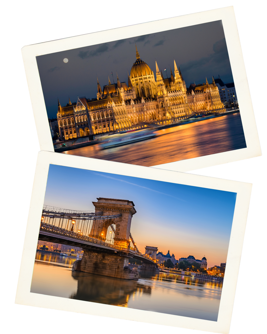 Budapest bridge and Castle in Hungary.