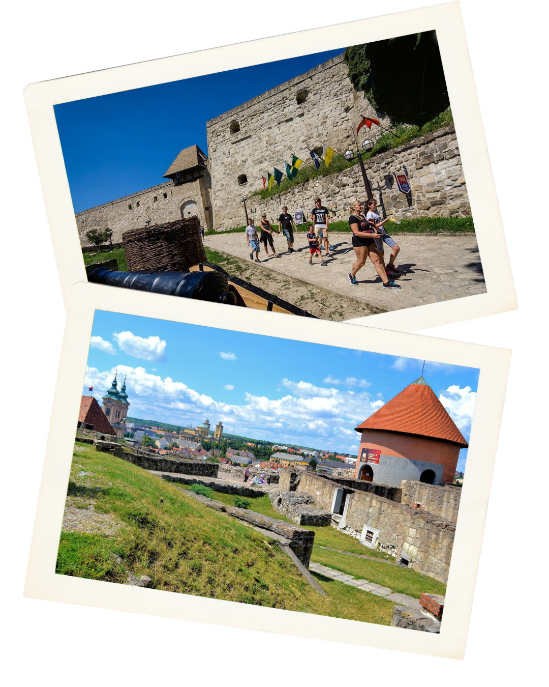 People exploring Eger Castle in Hungary