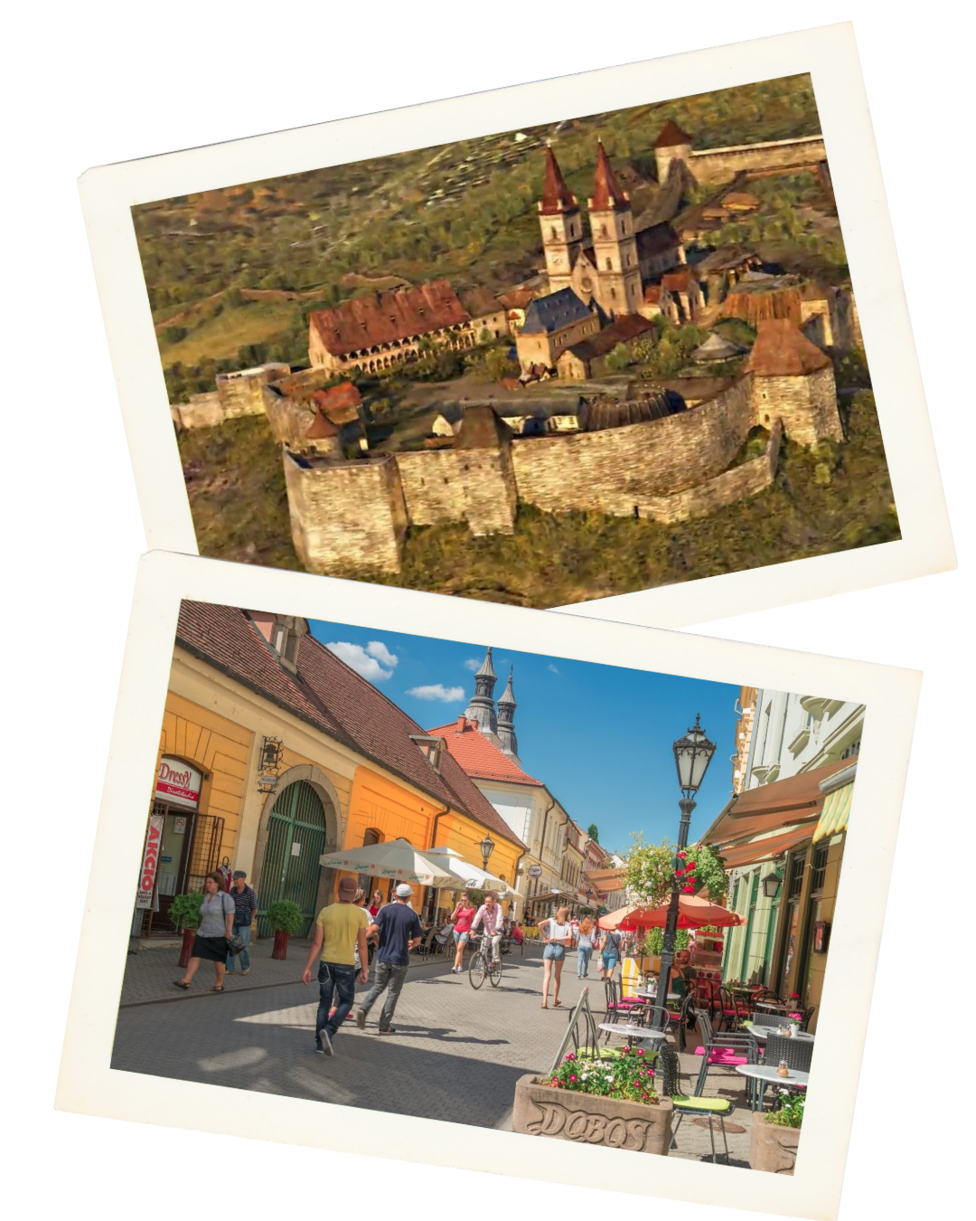 Eger Castle and town.