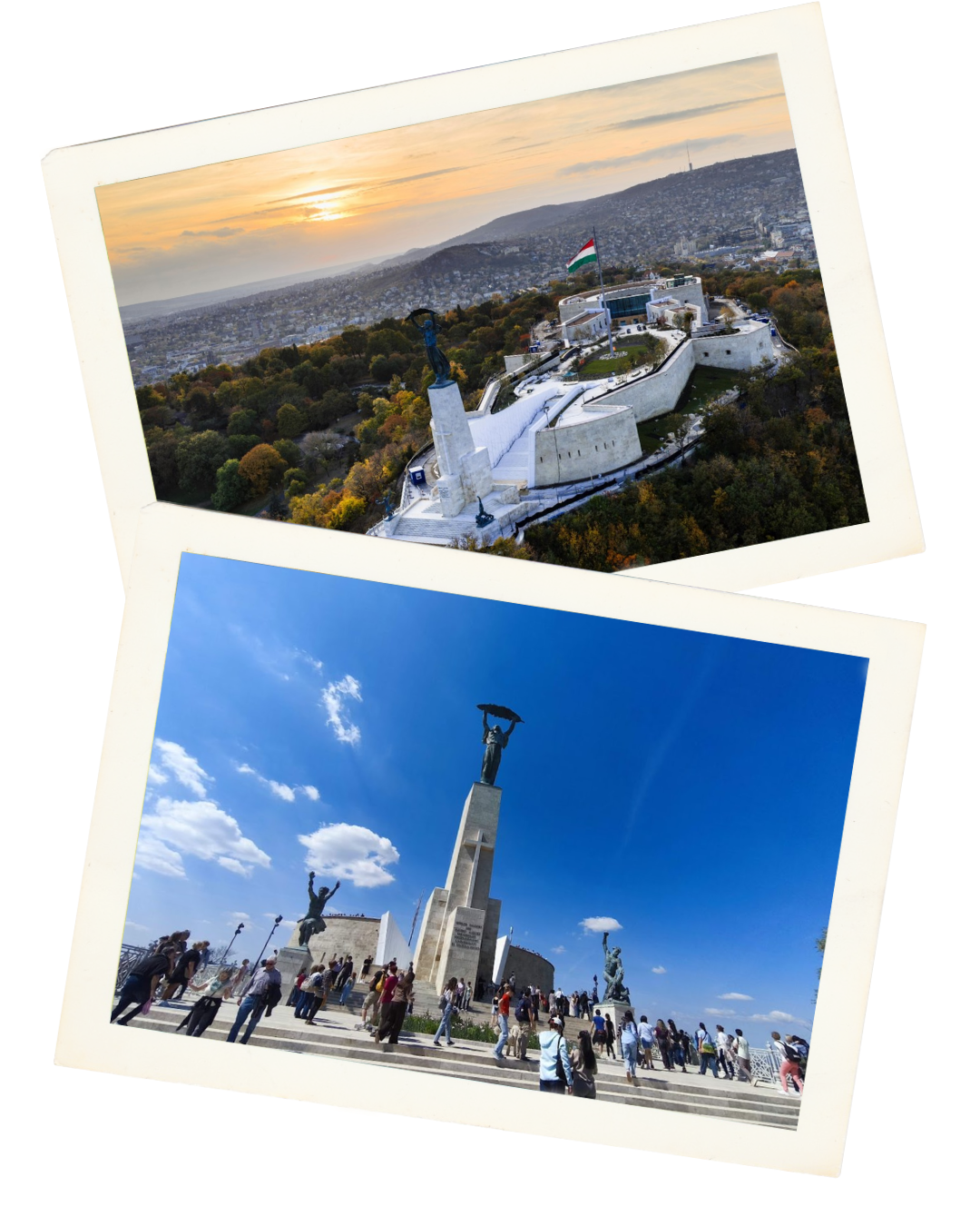 People exploring Gellért Hill Citadella And Liberty Statue