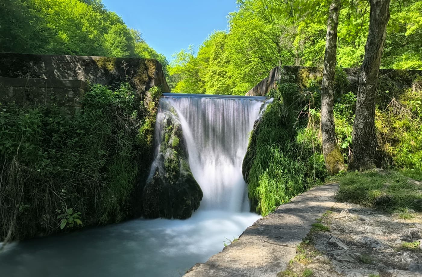 Fürkész Trail Waterfall near Jósvafő village