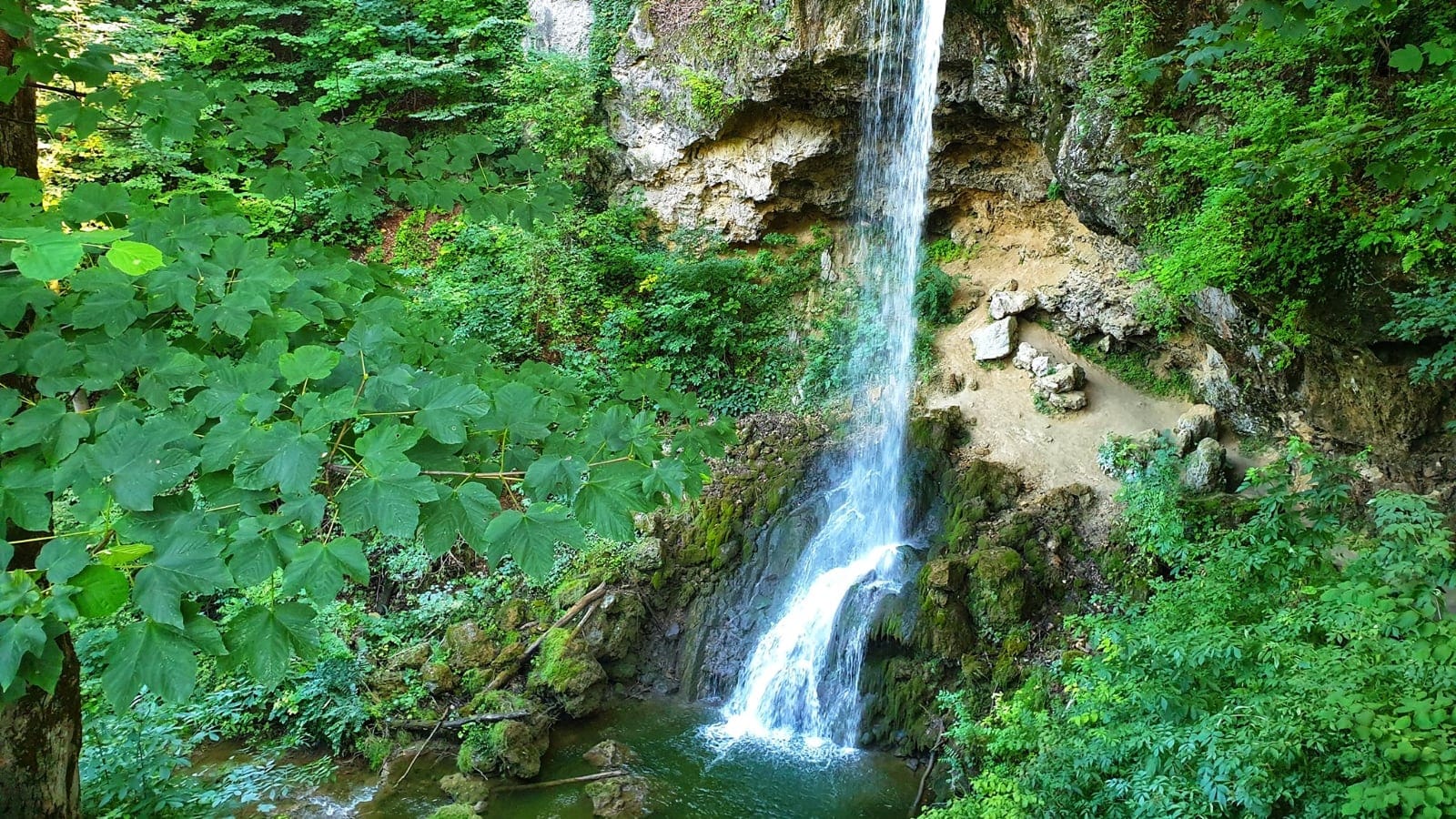 Lillafüred Waterfall