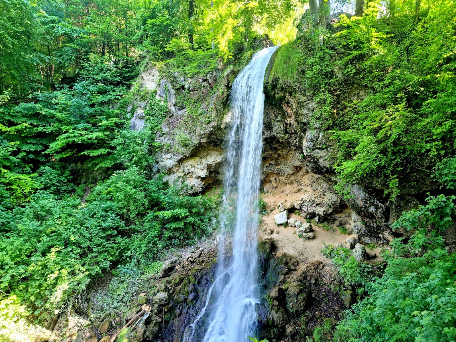Lillafüred waterfall