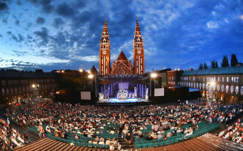 Szeged Open-Air Festival in Budapest.
