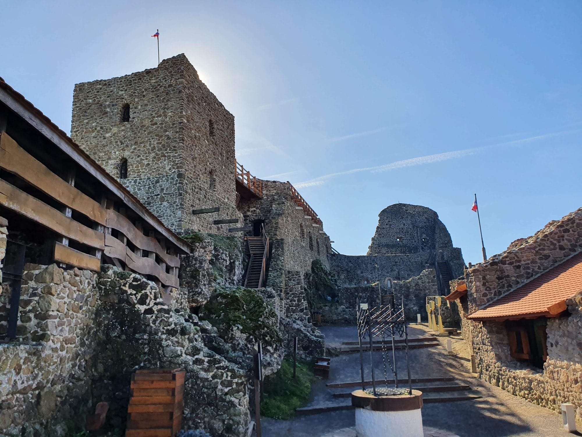 Szigliget Castle in Hungary