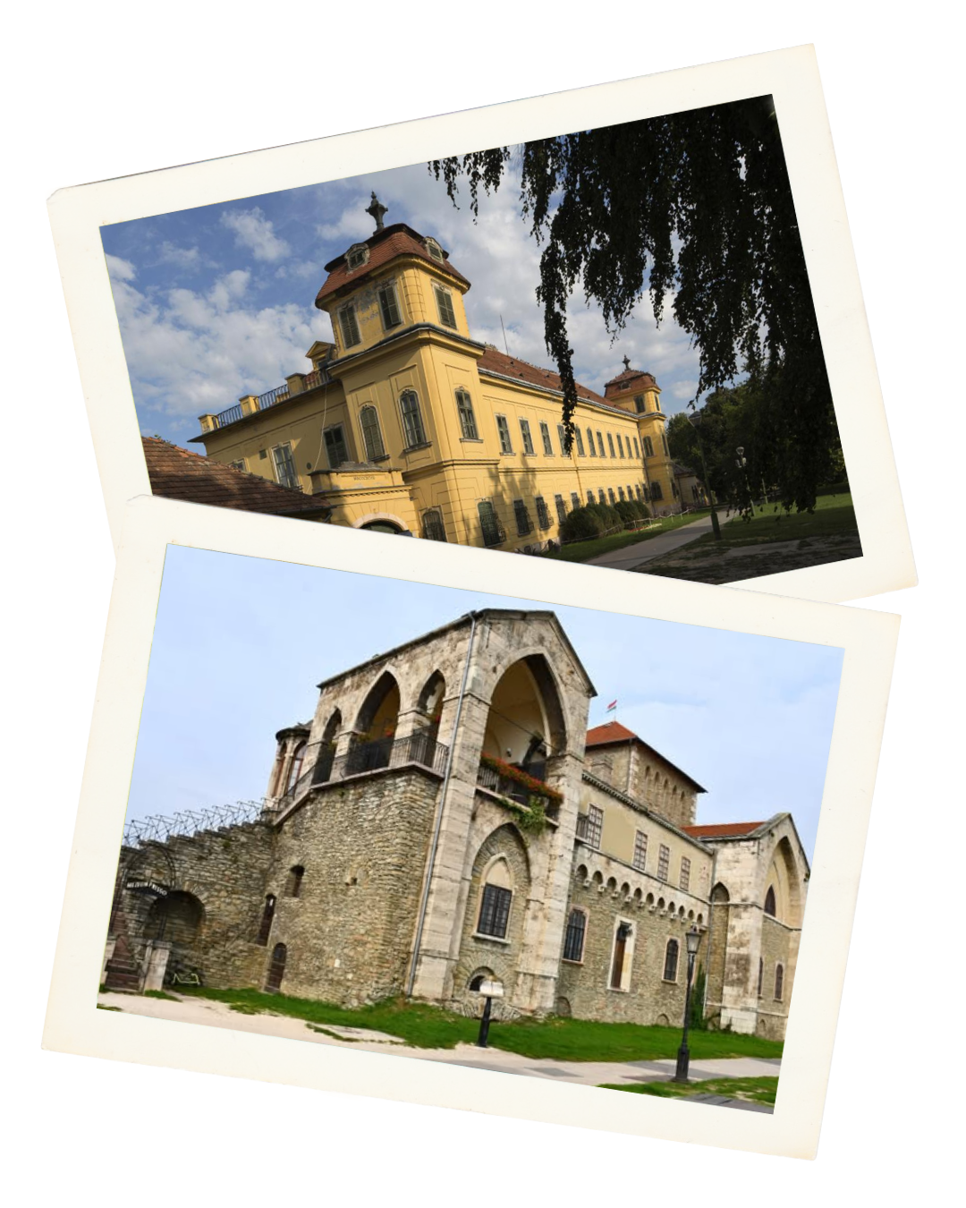 Tata Castle in Hungary.