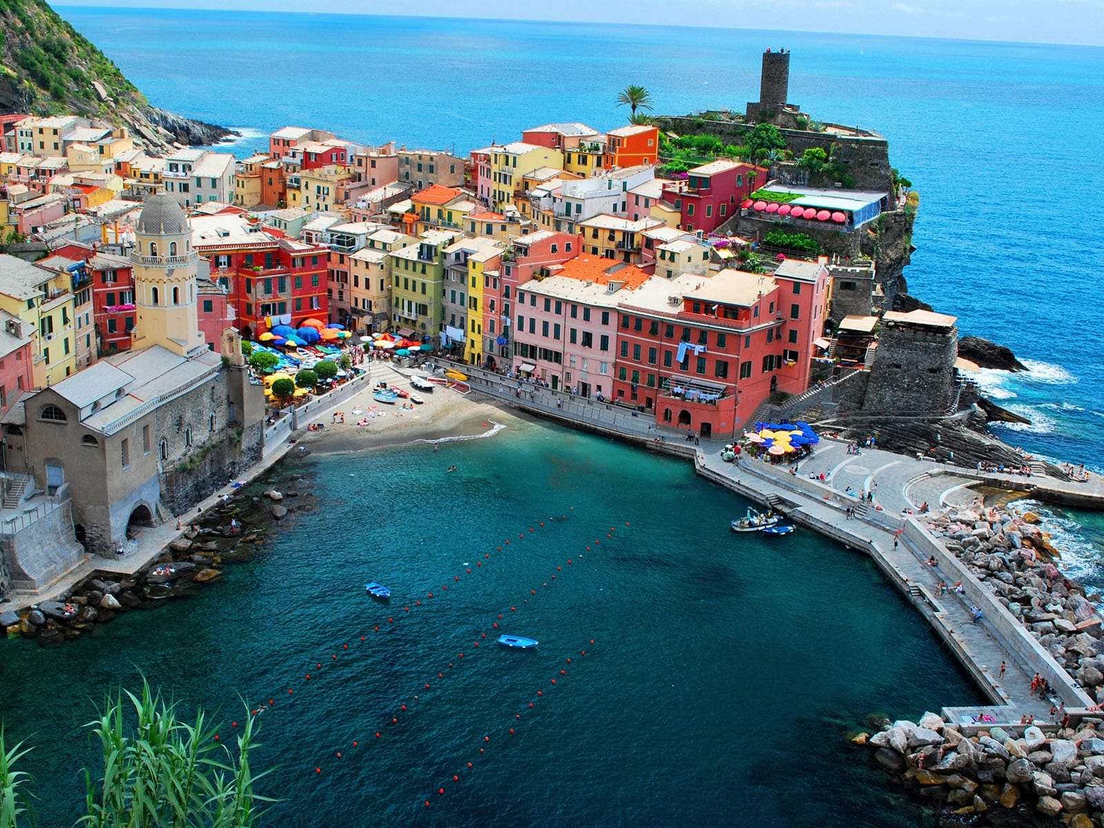 Vernazza village in Cinque Terre.