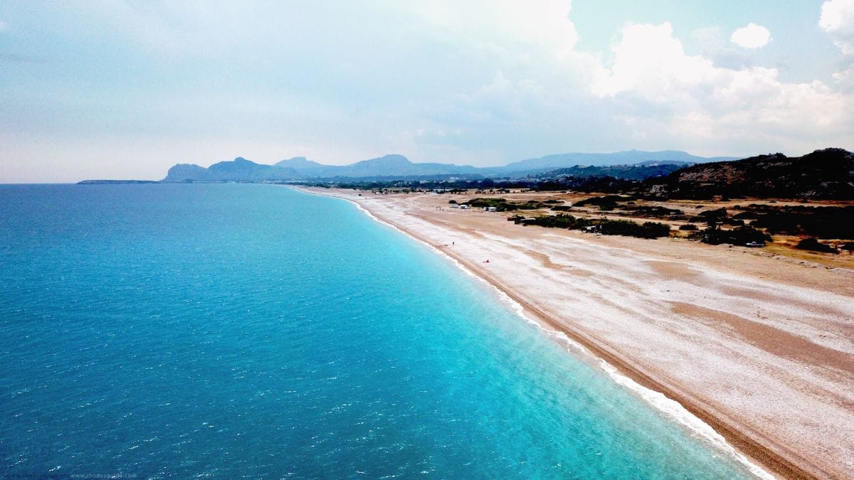Afandou Beach Rhodes Greece