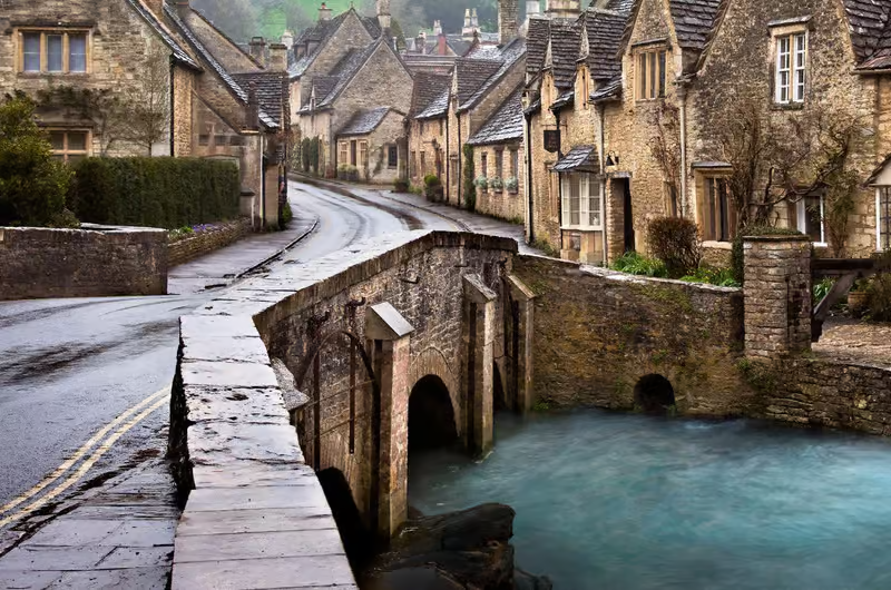 Bibury village in the UK