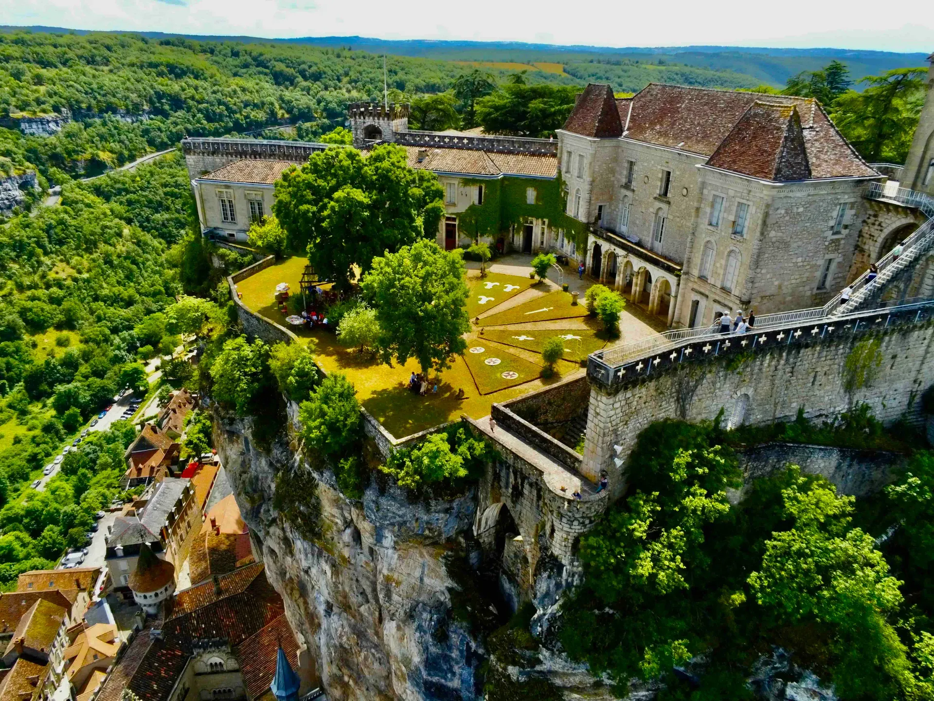 Rocamadour Village in France.