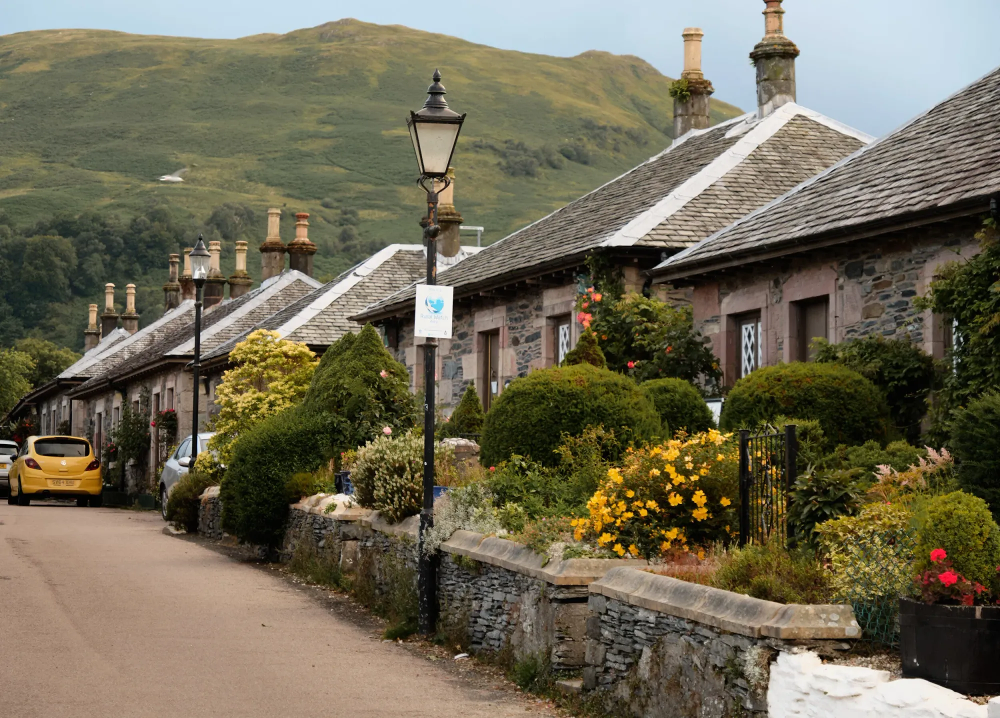 Luss village in Scotland.