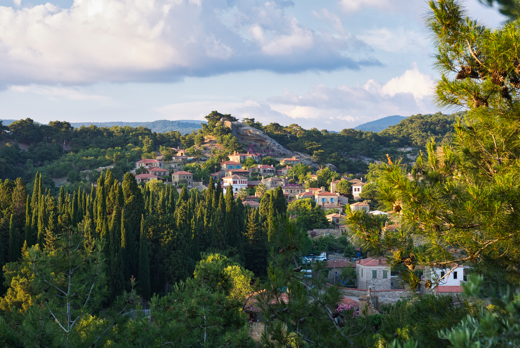 Adatepe village in Turkey