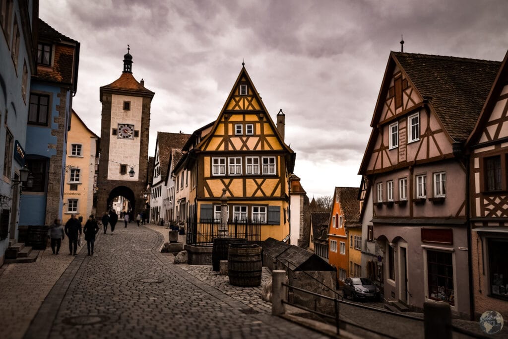 Rothenburg ob der Tauber in Germany.