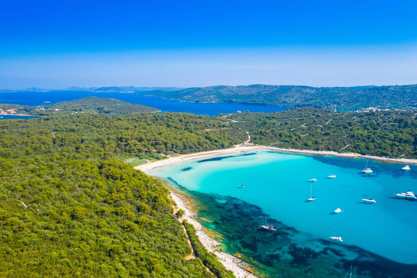 Sakarun Beach in Croatia.