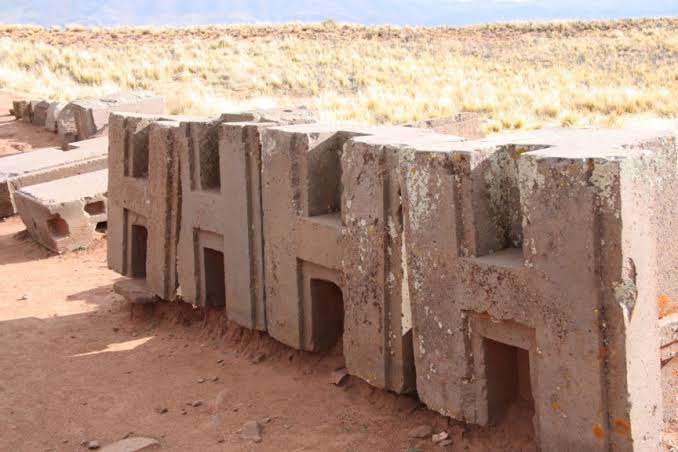 H Blocks in Puma Punku which are ancient ruins in Bolivia.