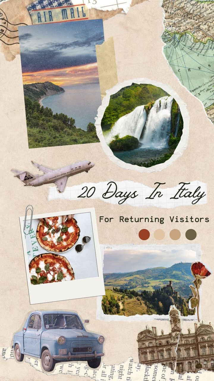 20 day Italy Travel Itinerary 