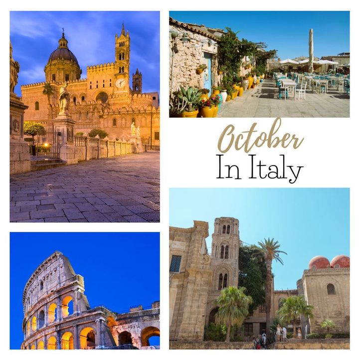 Visiting Italy in October.