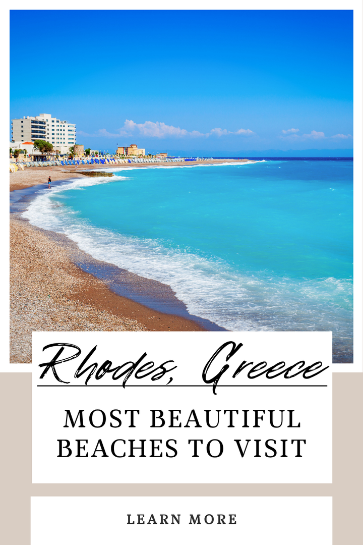 14 Most Beautiful Beaches in Rhodes, Greece to Visit