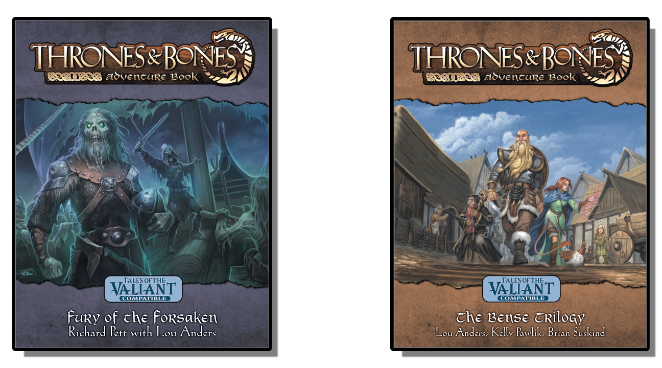 Cover images for Fury of the Forsaken and The Bense Trilogy
