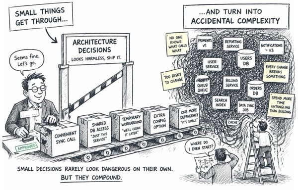 Architecting for Change Part IV: How Accidental Complexity Gets Into a System