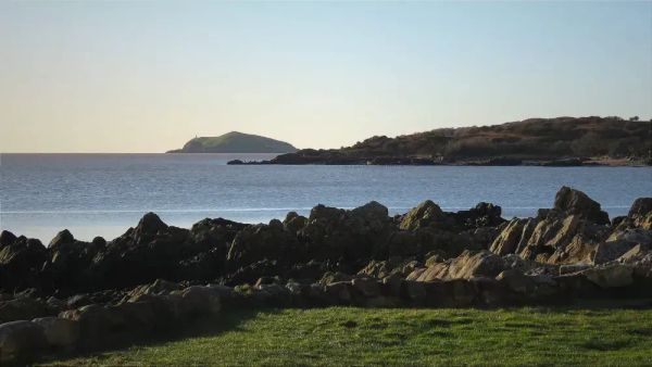 View from the Sandyhills to Kippford coastal walk, Galloway.