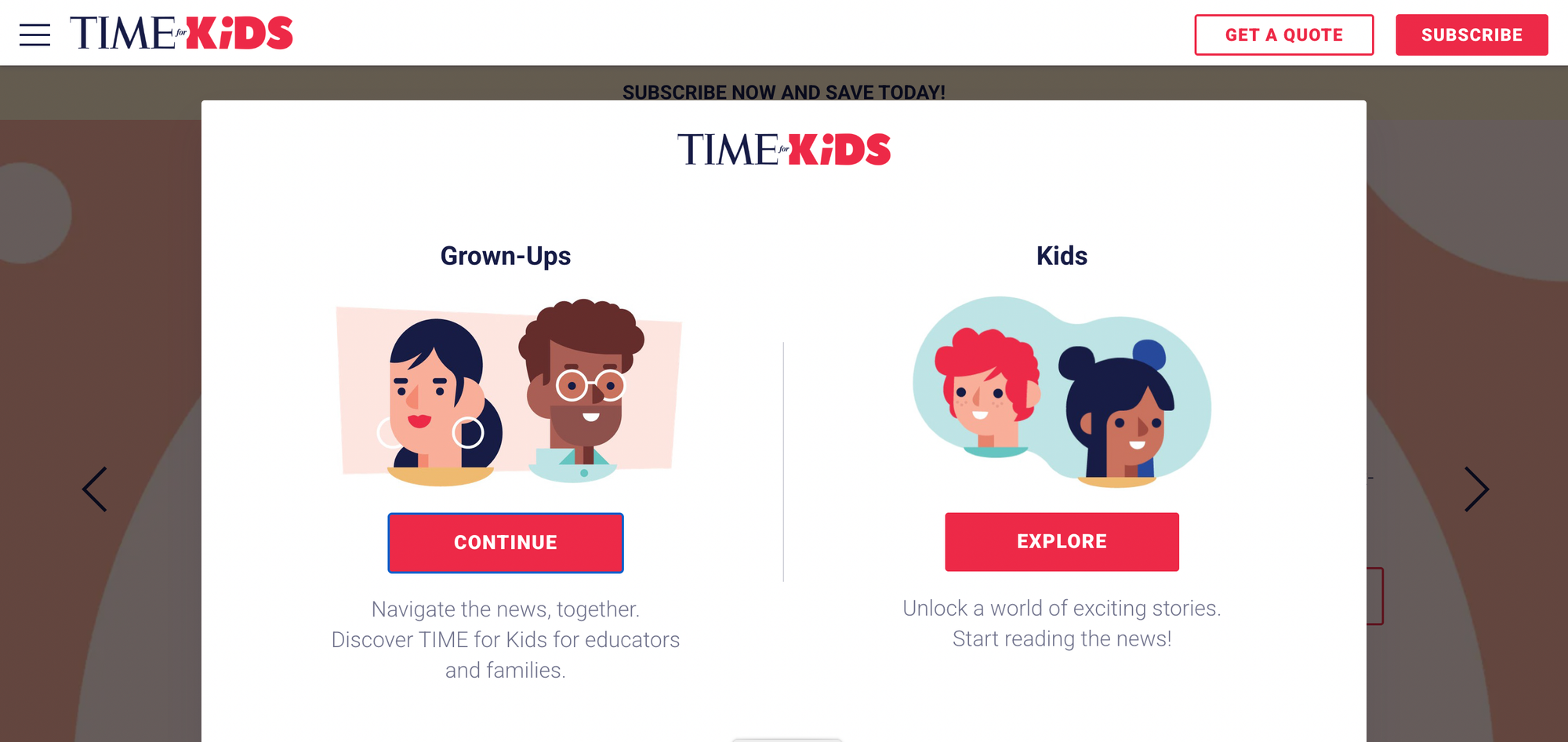 Time for Kids&nbsp;&nbsp;